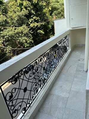 Balcony in 3 BHK Builder Floor at East Of Kailash – for Rent