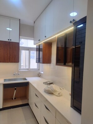 Kitchen in 4 BHK Builder Floor at Emaar Emerald Floors, Sector 65 – for Rent