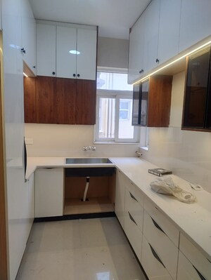 Kitchen in 4 BHK Builder Floor at Emaar Emerald Floors, Sector 65 – for Rent