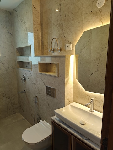 Bathroom in 3 BHK Apartment at Anant Raj Ashok Estate, Sector 63a – for Rent