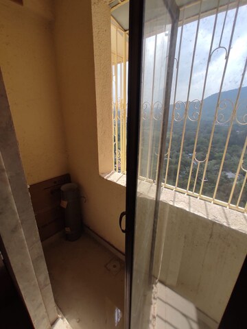 Balcony in 1 BHK Apartment at Pushpanjali Heights, Owale – for Rent