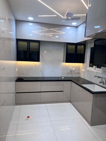 Kitchen in 3 BHK Apartment at Rajapushpa Provincia, Narsingi – for Rent