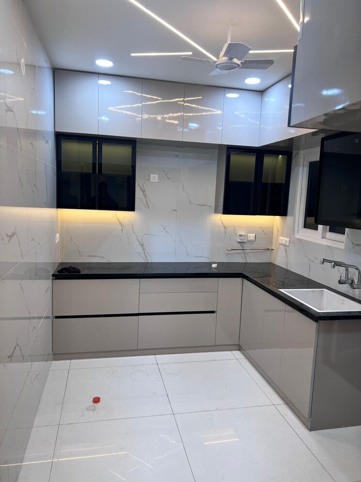 Kitchen, rajapushpa-provincia 3 Bedroom 2020 Sq.Ft. Apartment In Narsingi Hyderabad 9366734