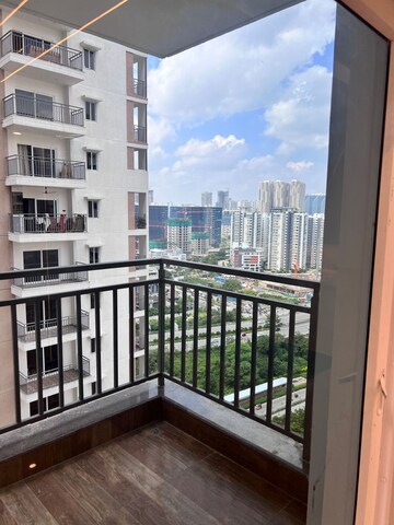 Balcony in 3 BHK Apartment at Rajapushpa Provincia, Narsingi – for Rent