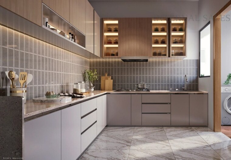 Kitchen, katraj kondhwa road 2 Bedroom 820 Sq.Ft. Apartment In Katraj Kondhwa Road Pune 9366697