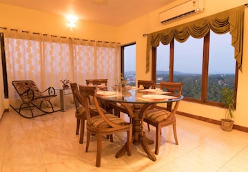 Dining area in 4 BHK Apartment at Dona Paula – for Rent