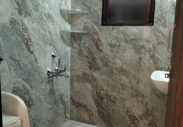 Bathroom in 1 RK Builder Floor at Saket – for Rent