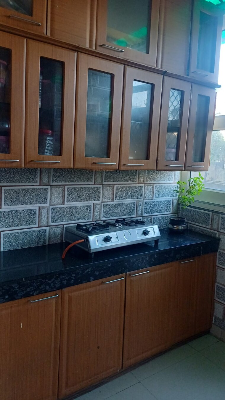 Kitchen, penta-homes 1 RK 400 Sq.Ft. Apartment In Vip Road Zirakpur 9366664