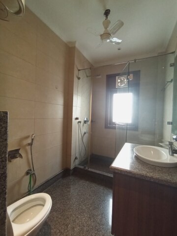 Attached Bathroom in 3 BHK Builder Floor at Greater Kailash I – for Rent
