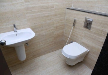 Bathroom in 3 BHK Apartment at Lodha Meridian, Kukatpally – for Rent