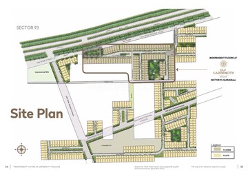 Master Plan in 3 BHK Apartment at DLF Gardencity Enclave, Sector 93 – for Sale