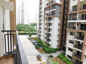 Balcony in 2.5 BHK Apartment at Aparna Sarovar Zenith, Nallagandla – for Rent