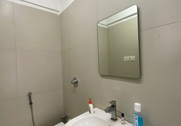 Bathroom in 2 BHK Apartment at Chandak 34 Park Estate, Goregaon West – for Rent