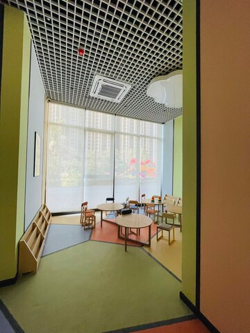 Bedroom in 1 BHK Apartment at Raymond Ten X Habitat, Pokhran Road No Two – for Rent