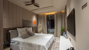 Master Bedroom in 3 BHK Apartment at Kumar Magna City, Manjri Budruk – for Sale