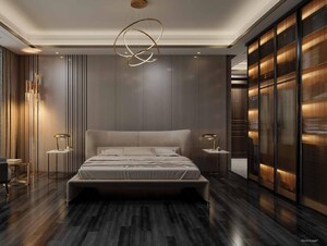 Bedroom in 3 BHK Apartment at Kumar Magna City, Manjri Budruk – for Sale