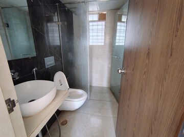 Bathroom in 1.5 BHK Apartment at Dosti West County, Balkum Pada – for Rent
