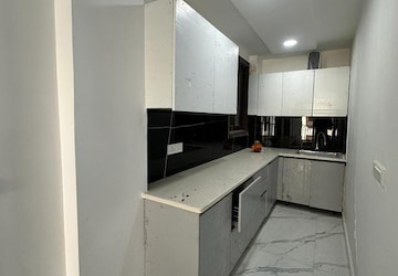 Kitchen in 2 BHK Builder Floor at Saket – for Rent