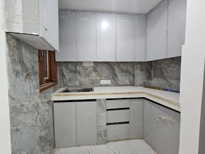 Kitchen in 2 BHK Builder Floor at Saket – for Rent
