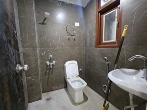 Bathroom in 2 BHK Builder Floor at Saket – for Rent