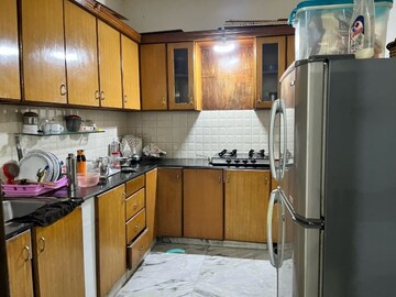 Kitchen in 2 BHK Builder Floor at Nehru Enclave – for Rent