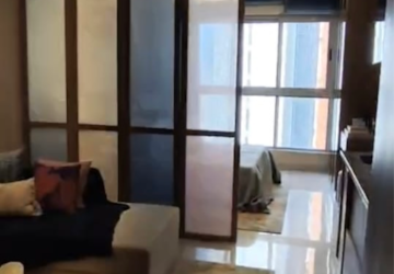 Living Room in 1 BHK Apartment at Mulund West – for Sale