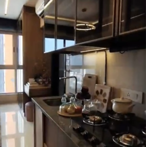 Kitchen in 1 BHK Apartment at Mulund West – for Sale