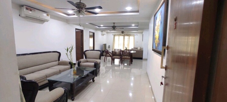 Living Room, aditya-empress-towers 3 Bedroom 1950 Sq.Ft. Apartment In Shaikpet Hyderabad 9367155
