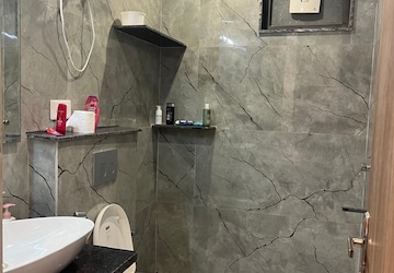 Bathroom in 2 BHK Builder Floor at Sai Leela CHS Mira Bhayandar, Mira Road – for Sale