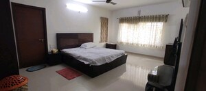 Master Bedroom in 3 BHK Apartment at Aditya Empress Towers, Shaikpet – for Rent