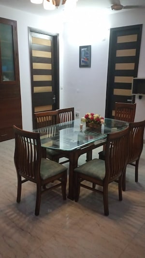 Living Room in 4 BHK Builder Floor at Jasola – for Sale