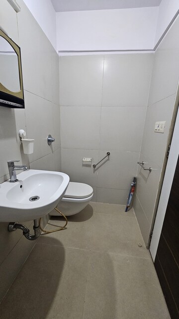 Bathroom in 1 BHK Apartment at Gurukrupa Marina Enclave, Malad West – for Sale
