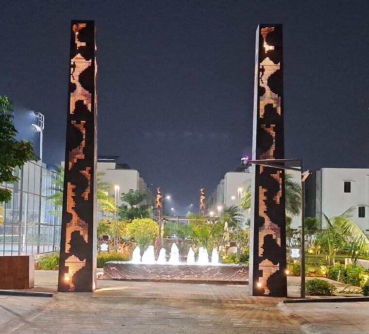 Exterior View, vessella-woods 4 Bedroom 4467 Sq.Ft. Villa In Serilingampally Hyderabad 9367343