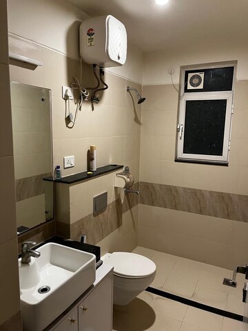 Bathroom in 2 BHK Apartment at M3M Marina, Sector 68 – for Rent
