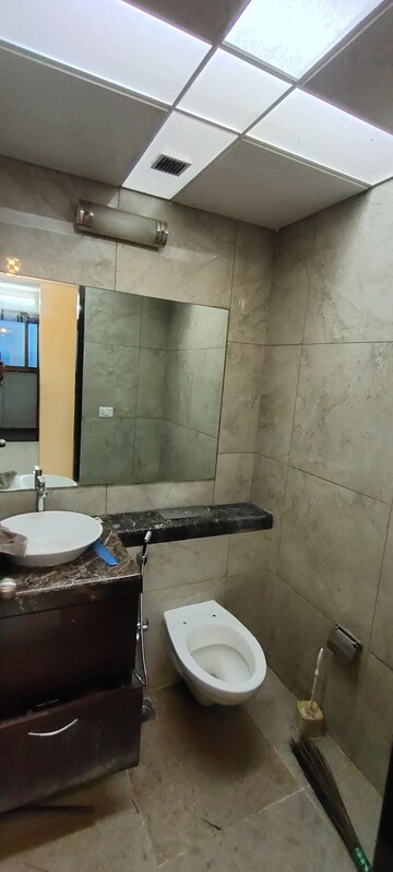 Bathroom in 3 BHK Apartment at L&T Emerald Isle, Powai – for Rent