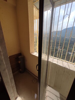 Balcony in 2 BHK Apartment at Paradigm Zenith Pushpanjali Residency Phase III, Ghodbunder Road – for Rent