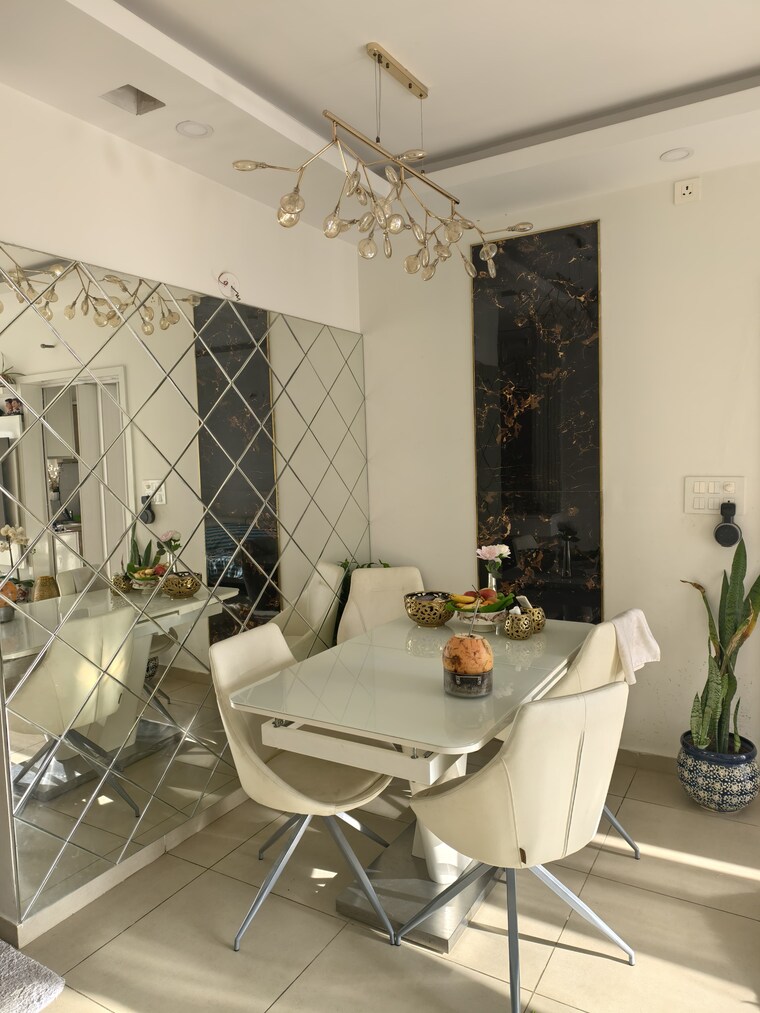 Dining area, bhartiya-nikoo-homes-phase-2 2 Bedroom 1040 Sq.Ft. Apartment In Thanisandra Main Road Bangalore 9367675