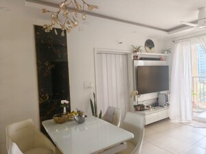 Living Room in 2 BHK Apartment at Bhartiya Nikoo Homes Phase 2, Thanisandra Main Road – for Sale