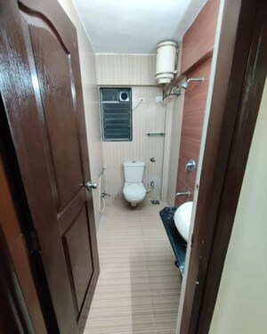 Bathroom in 1 BHK Apartment at Ajamal Ramdev, Bhayandar East – for Rent