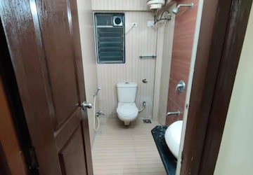 Bathroom in 1 BHK Apartment at Ajamal Ramdev, Bhayandar East – for Rent
