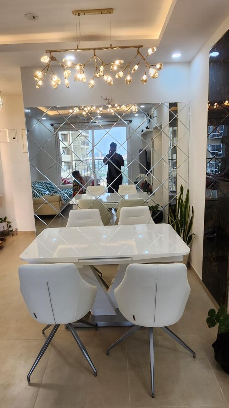 Dining area, bhartiya-nikoo-homes-phase-2 2 Bedroom 1040 Sq.Ft. Apartment In Thanisandra Main Road Bangalore 9367675