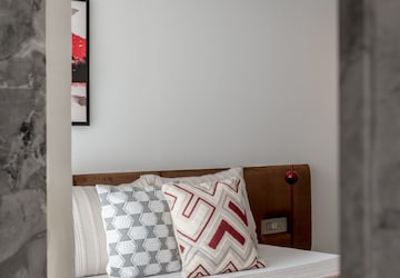 Bedroom in 3 BHK Apartment at Prescon Midtown Bay, Mahim West – for Sale