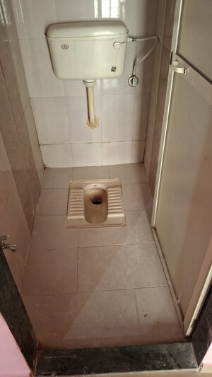 Bathroom in 1 BHK Apartment at Bhawani Shiv Disha Complex, Ulwe – for Rent