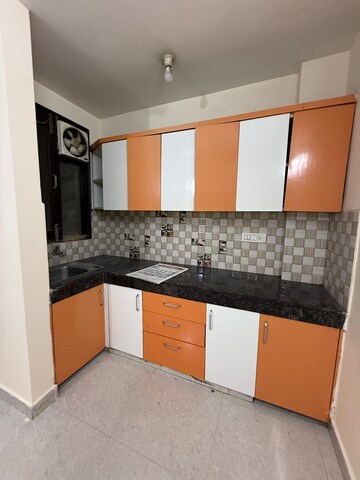 Kitchen in 1 RK Builder Floor at Rajpur Khurd Extension – for Rent