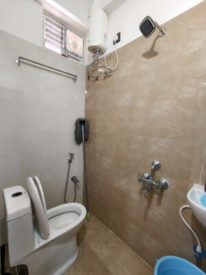 Bathroom in 3 BHK Builder Floor at Rohini Sector 15 – for Sale