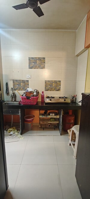 Kitchen in 1 BHK Apartment at Matruchaya CHS, Cbd Belapur Sector 20 – for Rent