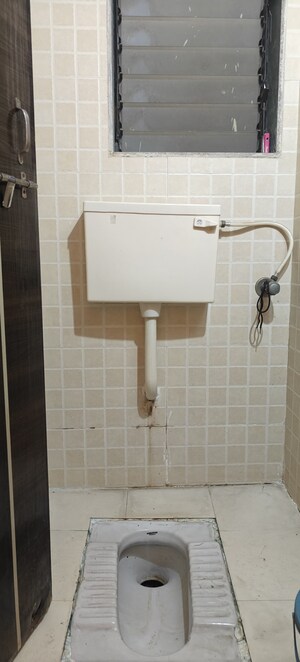 Bathroom in 1 BHK Apartment at Matruchaya CHS, Cbd Belapur Sector 20 – for Rent