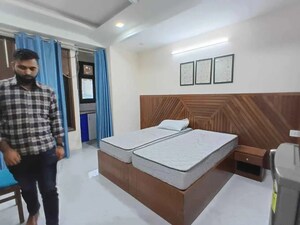 Bedroom in 1 BHK Apartment at Shri Kambeshwar Heights, Morya Nagar – for Sale