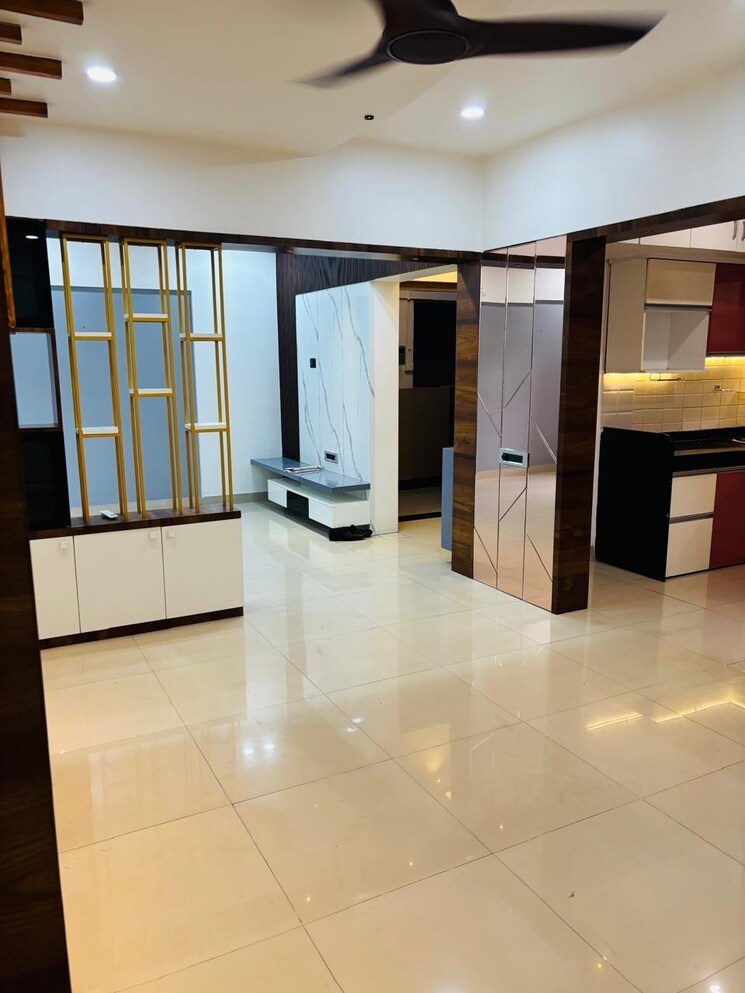 Living Room, bu-bhandari-everglade 3 Bedroom 1476 Sq.Ft. Apartment In Kharadi Pune 9367958