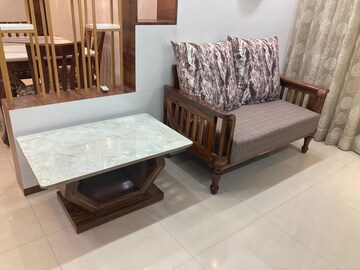 Living Room in 3 BHK Apartment at BU Bhandari Everglade, Kharadi – for Rent